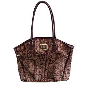Jessica Simpson Purple Shoulder Tote Bag